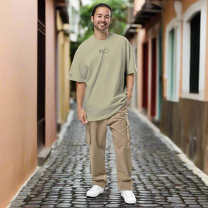 Oversized faded Beta40 t-shirt